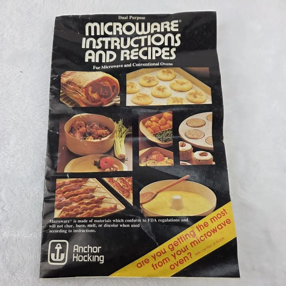 Vintage Anchor Hocking Microware 12